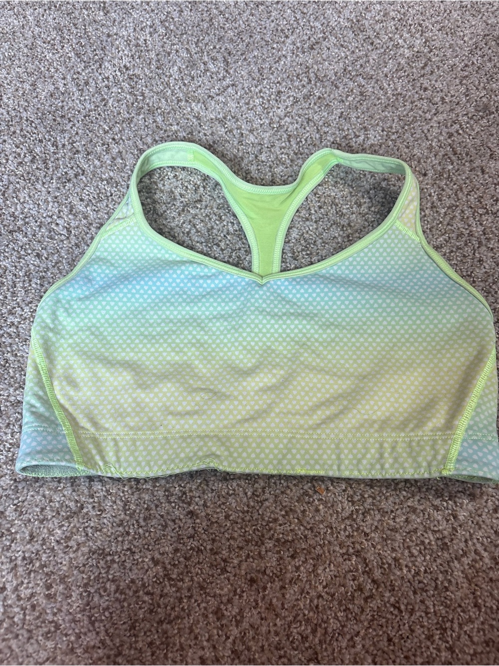 VS Light Green Racerback Sports Bra - Women Intimates & Sleepwear